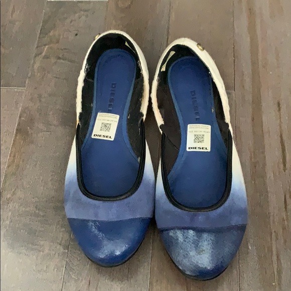 diesel flat shoes